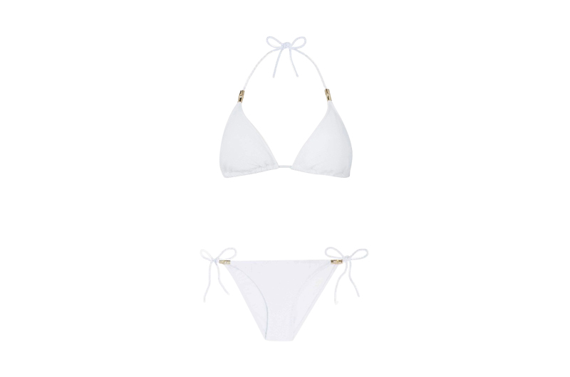 BIKINIS Core Padded Triangel Bikini Weiß